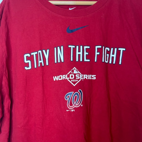 Washington Nationals Nike World Series T Shirt - Picture 2 of 4